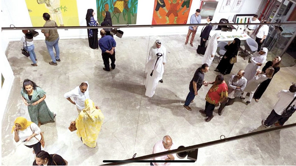 الدوحة: افتتاح معرض فني بمشاركة الفنان