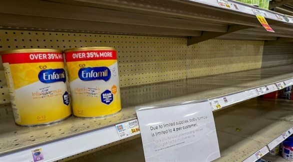 نقص حاد في حليب الأطفال يثير