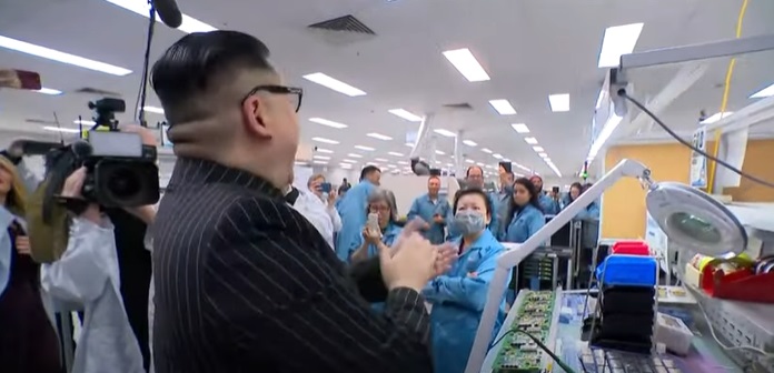 نسخة من زعيم كوريا الشمالية