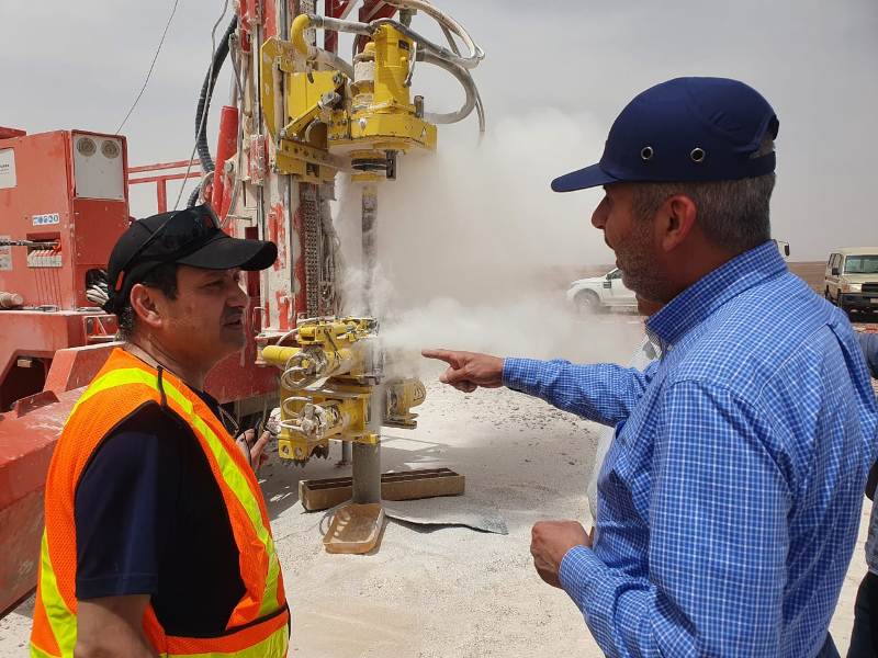 الخرابشة: المرحلة الأولى لاستكشاف الفوسفات في