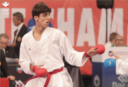 محمد الجعفري يحرز فضية الجولة الثالثة