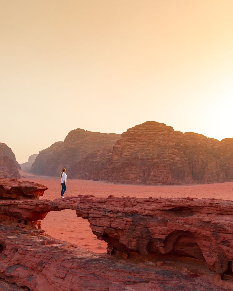 الخطوط القطرية تروج لمنطقة وادي رم