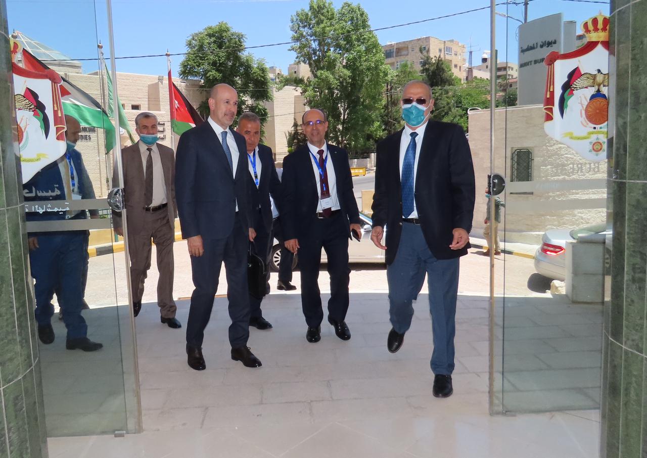 حداد يلتقي رؤساء أجهزة رقابية عربية.