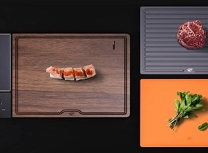 لوح تقطيع ذكي يساعد على تحضير