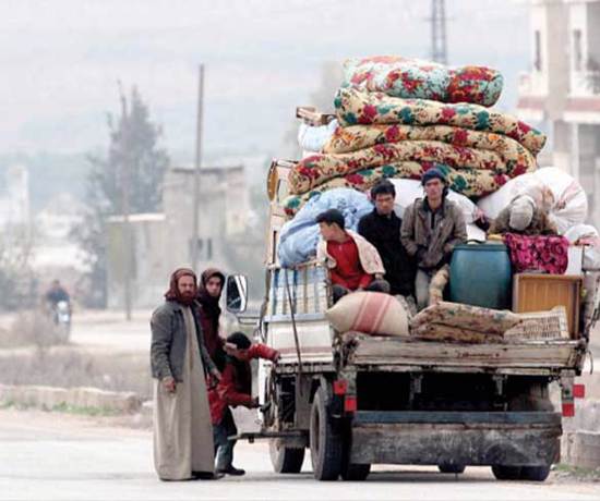 59.1 مليون نازح في العالم في