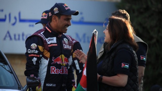 القطري ناصر العطية بطلا لرالي الأردن