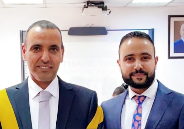 توفيق مفلح الرحيمي.. مبارك الدكتوراه