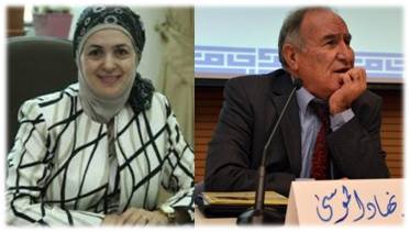 رئيس الجامعة الأردنية يهنىء أستاذين من