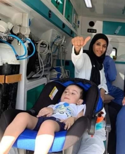 الديوان الملكي يتكفل بعلاج الطفل هارون