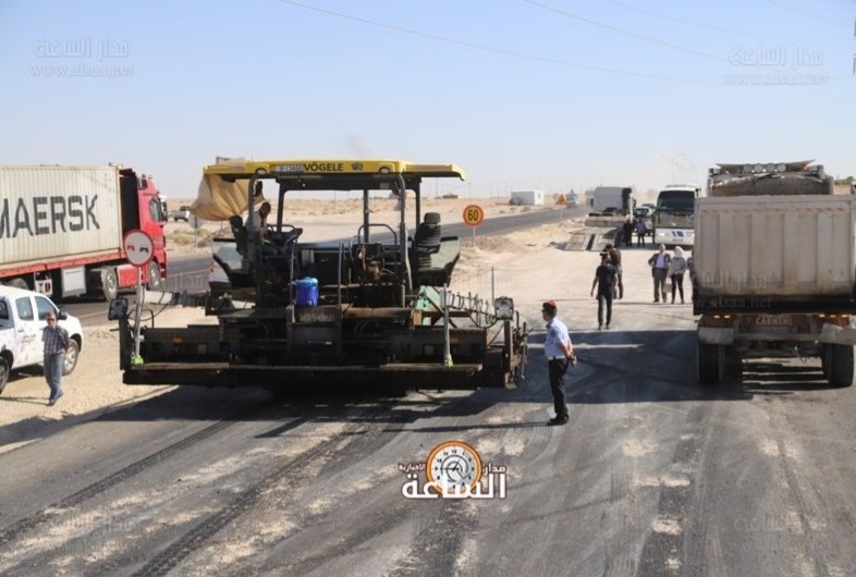 بدء أعمال صيانة على طرق خارجية