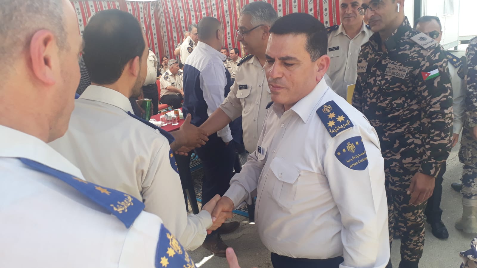 العميد احمد العرمان رئيسا لنادي الجمارك