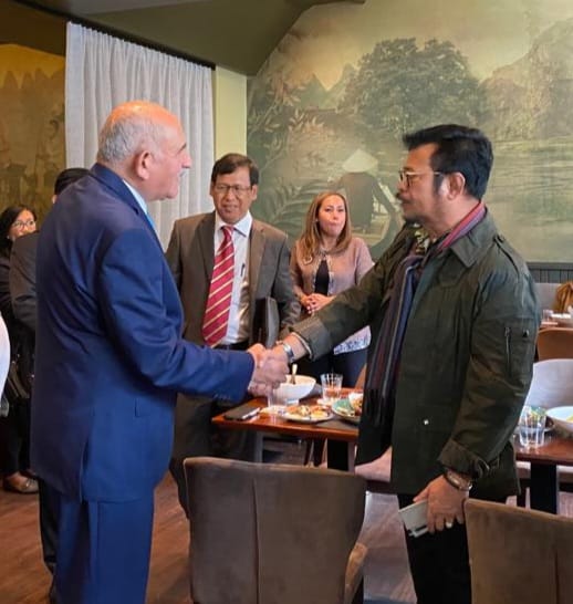 الذنيبات يبحث مع وزير الزراعة الاندونيسي