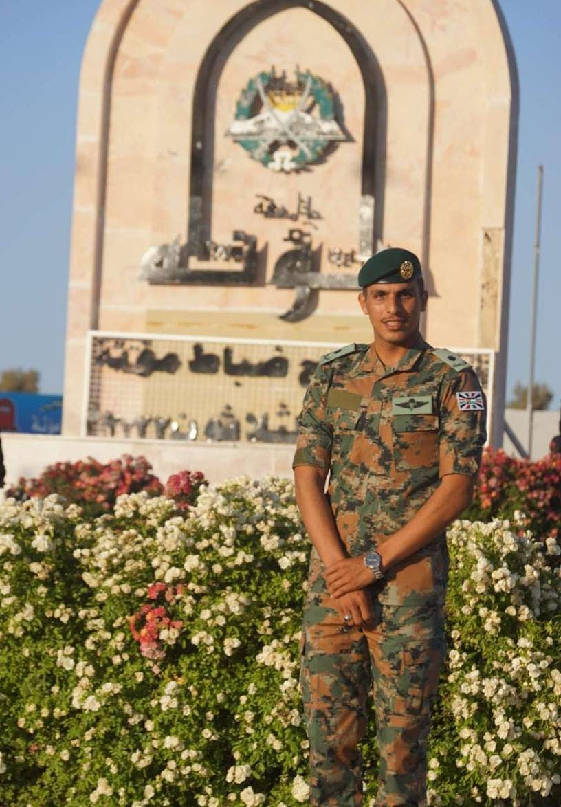 الملازم رعد سليمان الشوابكة مبارك صدور