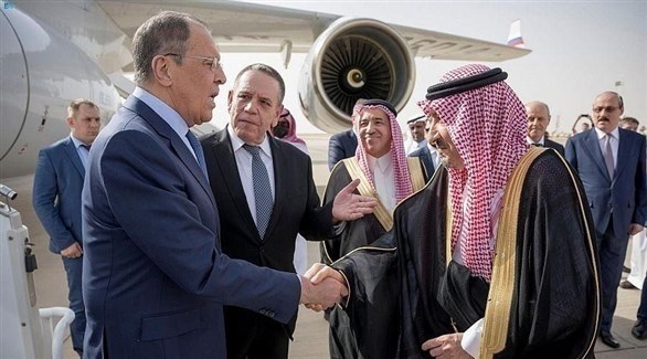 لافروف يلتقي بوزراء خارجية التعاون الخليجي