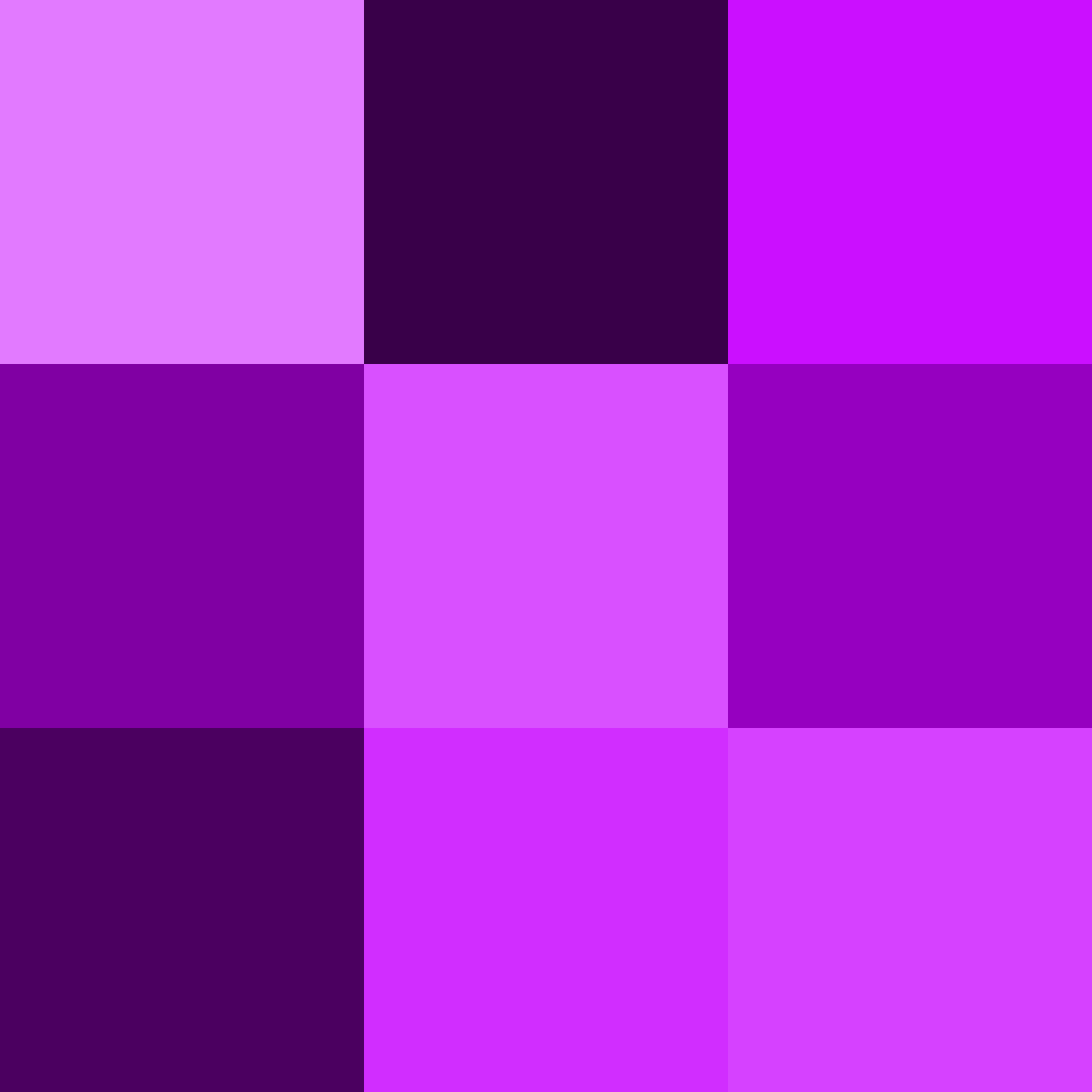 الشعر بألوان غير طبيعية كالبرتقالي والبنفسجي