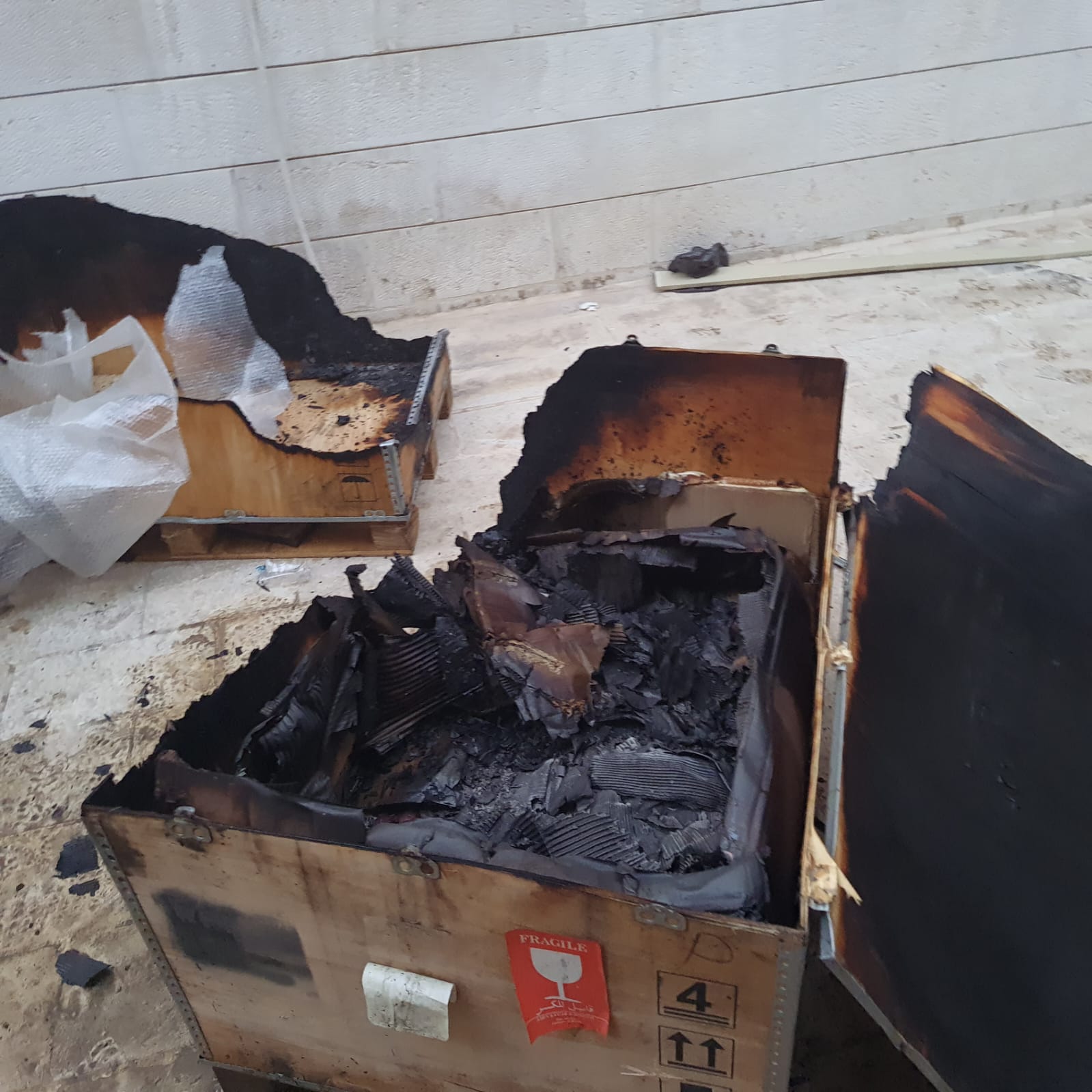 الاوقاف: هذا ما احترق في مسجد