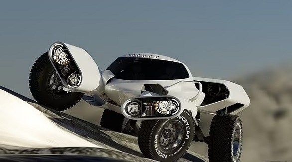 مفهوم جديد لسيارة بعجلات تلتوي ذاتيا