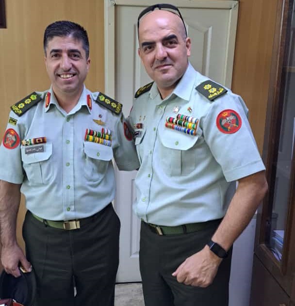 العقيد صهيب العبادي.. مبارك الارادة الملكية