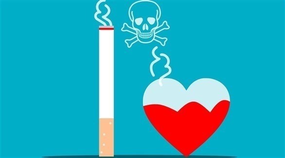 قلب المدخن قد يكون قاصرا