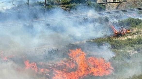 جنوب فرنسا يحترق