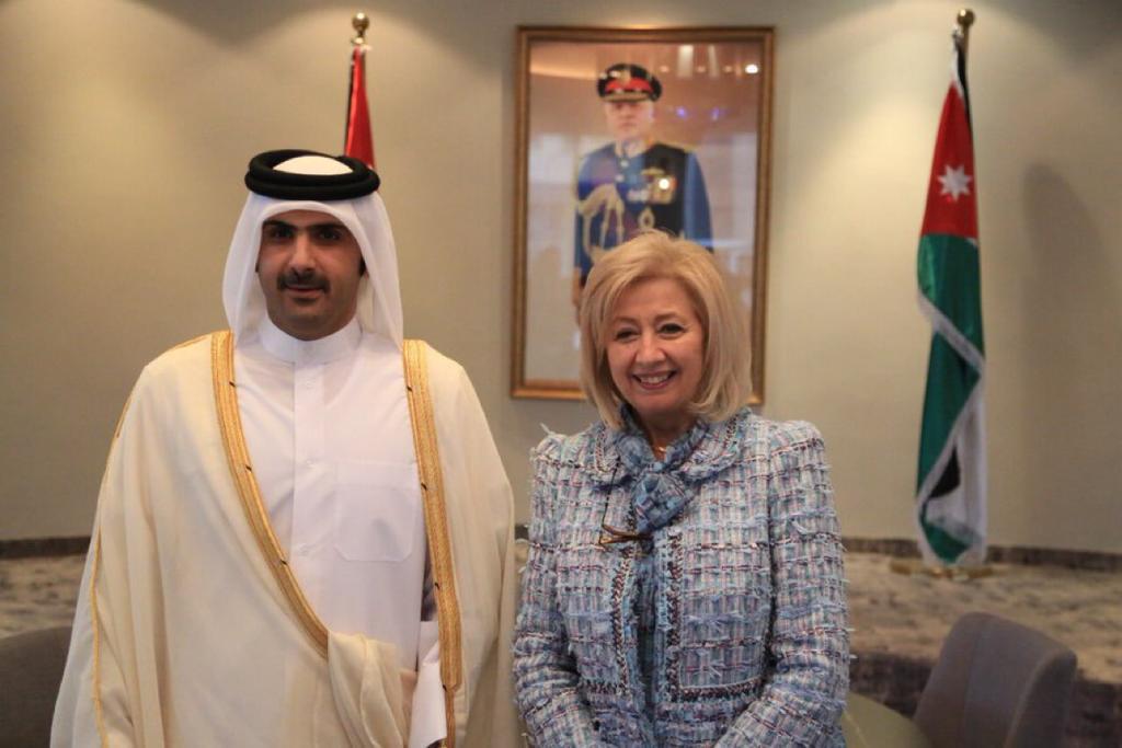 النجار تشكر وزير الثقافة القطري