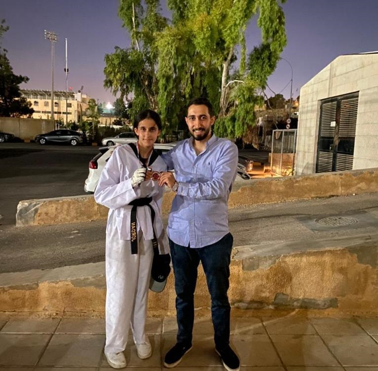 لنا حازم الفايز تحصل على برونزية