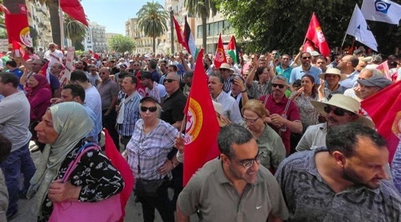 الجميع في تونس فوق الشجرة