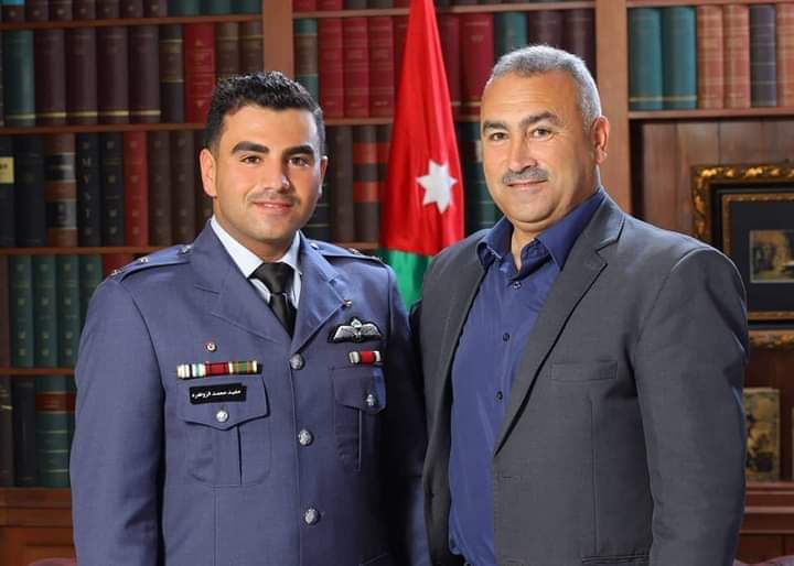 الملازم الطيار مفيد محمد الزواهرة.. مبارك