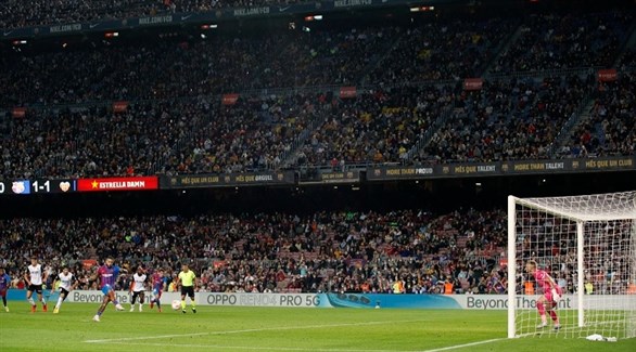 برشلونة: سنلعب هنا