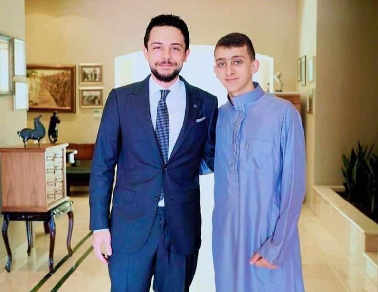 ولي العهد يستضيف العنانزة