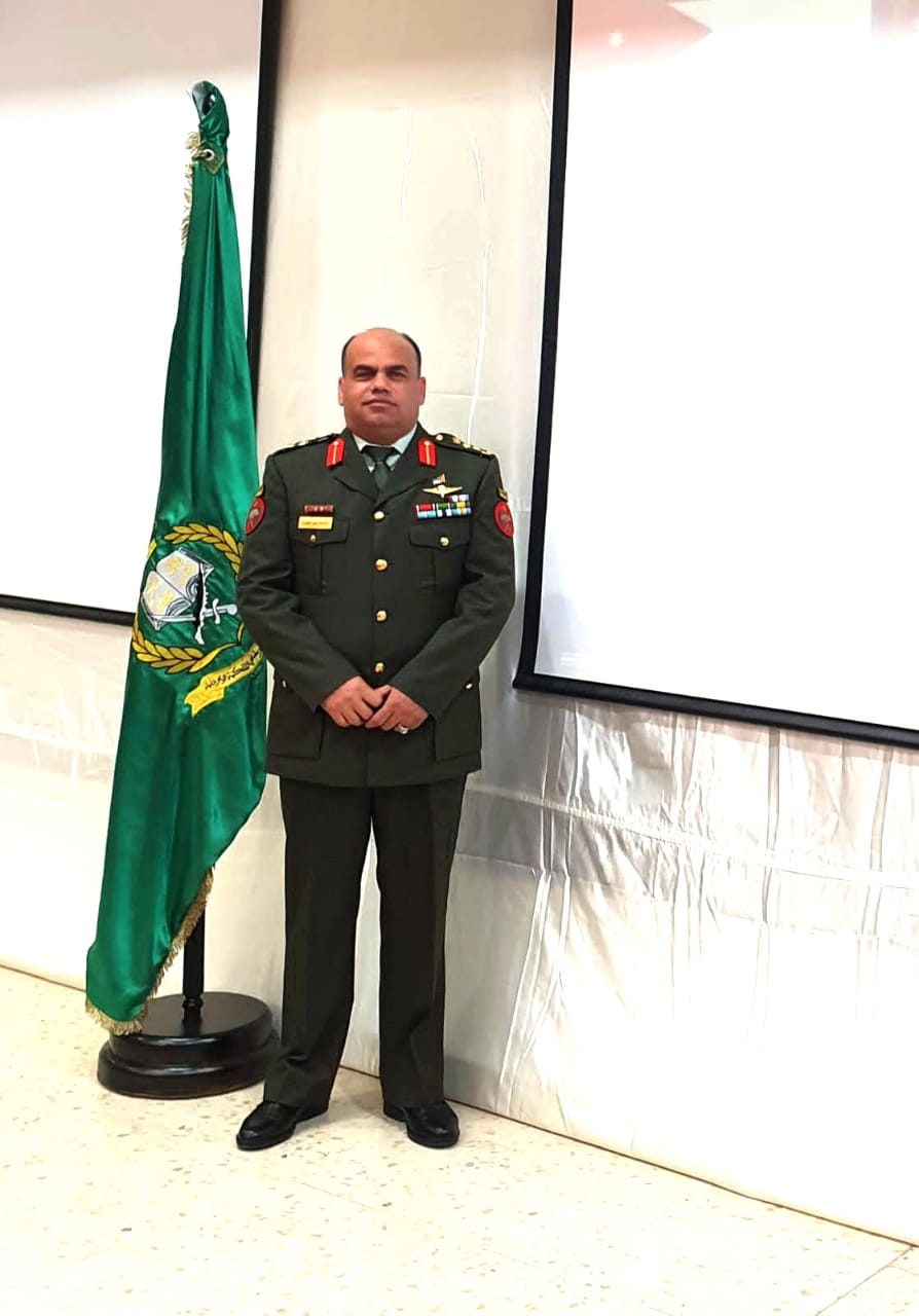 العقيد الركن سلامه تيم يتخرّج في