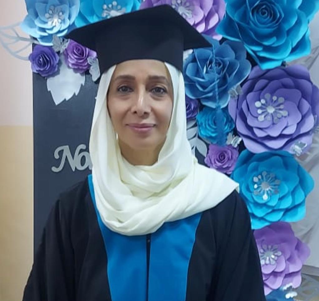 ايمان جودة.. مبارك الماجستير