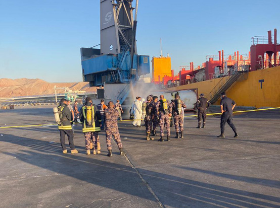 تعزيزات طبية متكاملة متجه إلى العقبة