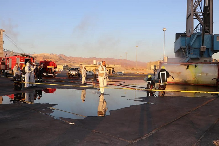 فريق مبادرة شهامة يعزي بشهداء لقمة