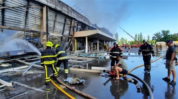 10 قتلى و40 جريحا في ضربة