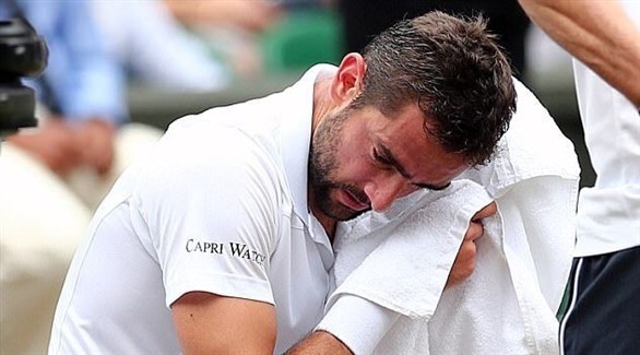 مارين سيليتش يودع ويمبلدون بسبب المرض