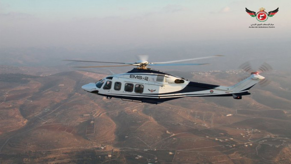 شخصان نقلا عبر خدمة الإسعاف الجوي