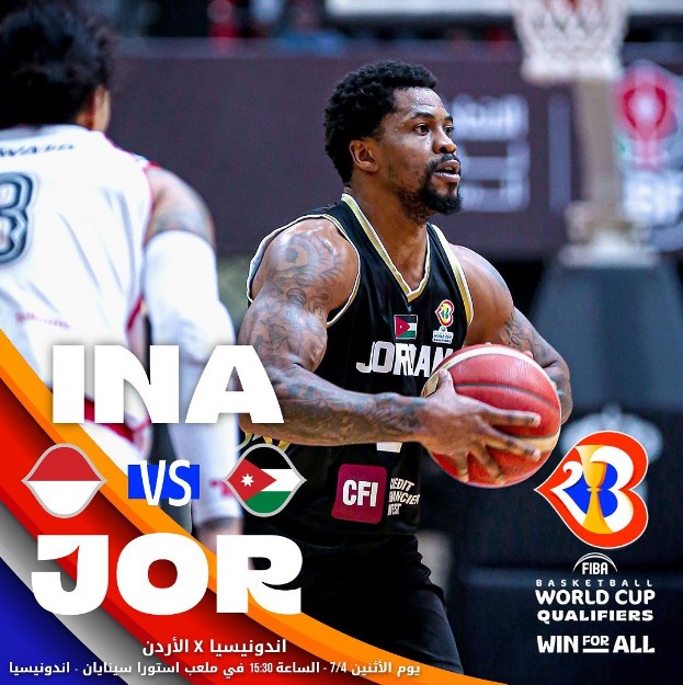 صقور الأردن يواجهون اندونيسيا والهدف كأس