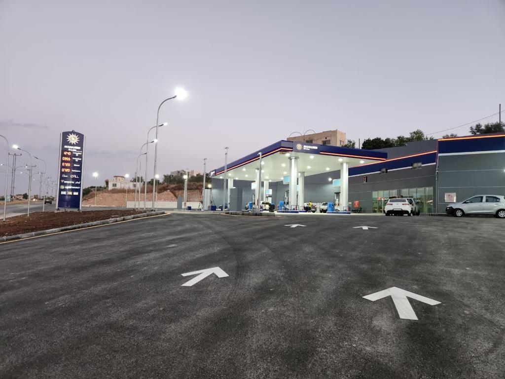 افتتاح محطة وقود جديدة في الشونة