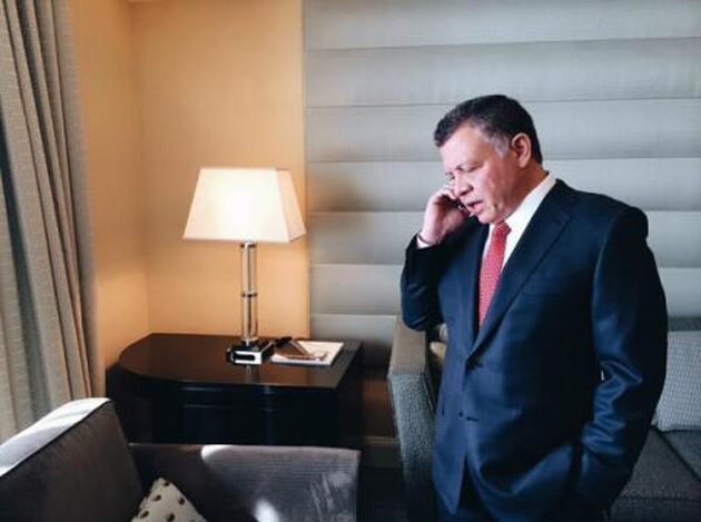 الملك يتلقى اتصالا من رئيس الوزراء