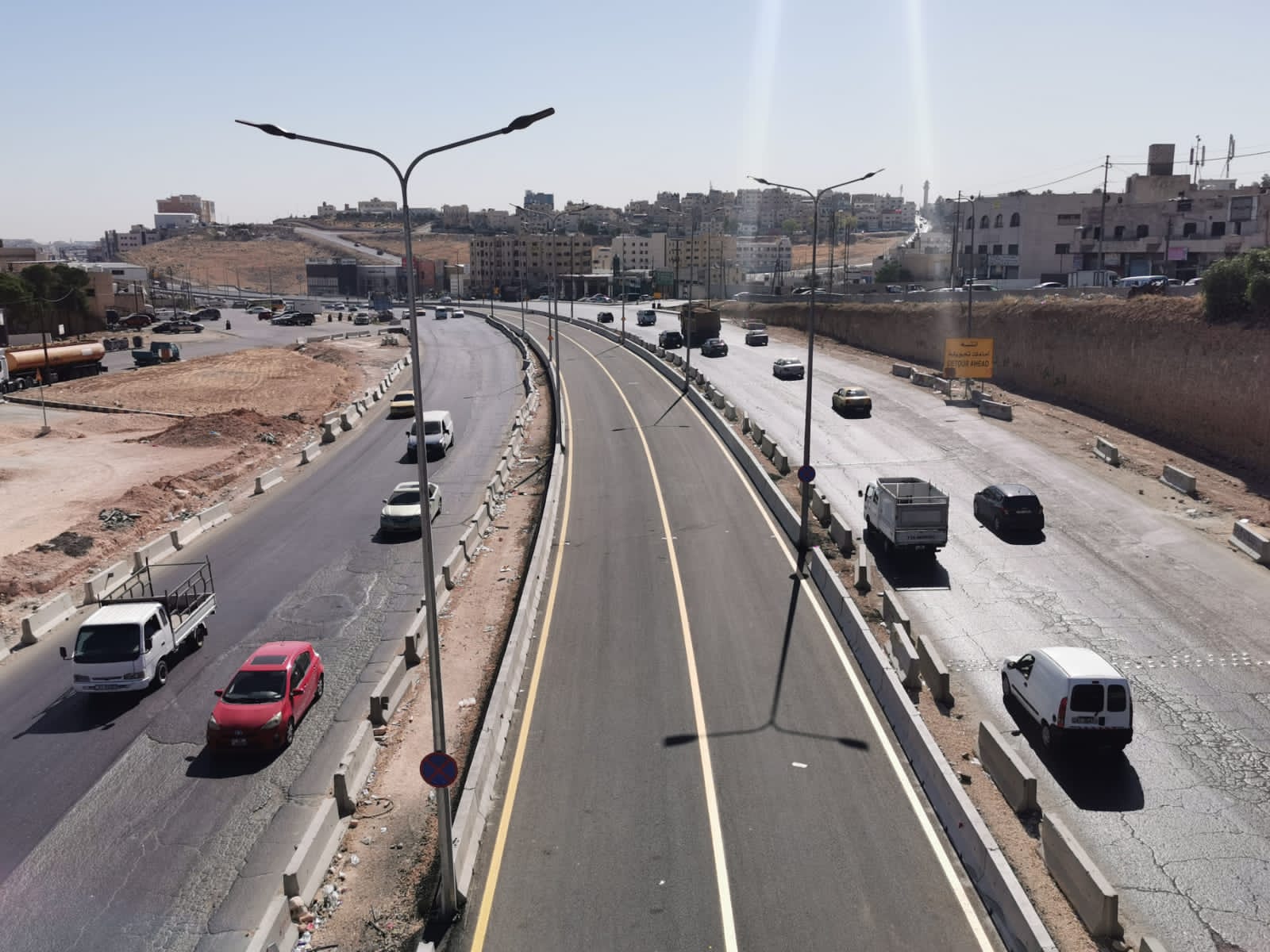 الاشغال تعلن عن تحويلات مرورية على