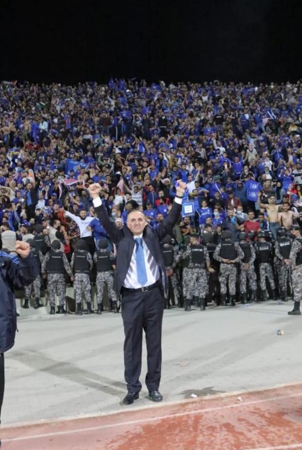 رئيس الرمثا السابق لصحفي رياضي: استمعت