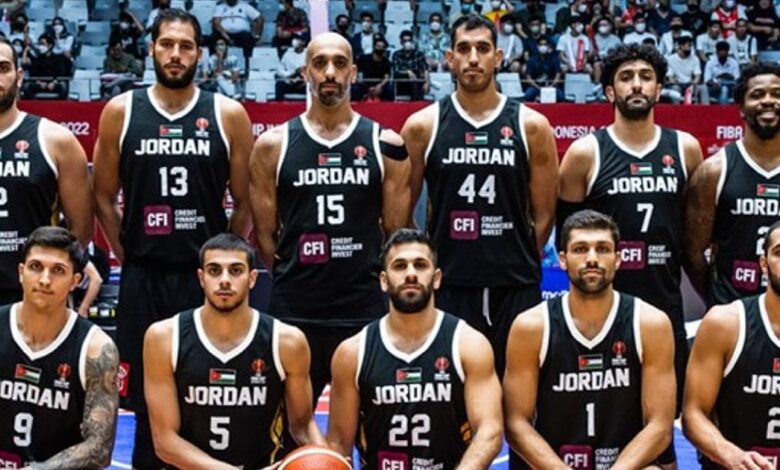 سلة الأردن يلتقي لبنان في نصف