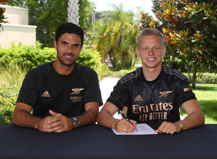 رسميا.. آرسنال يعلن ضم زينشينكو (فيديو