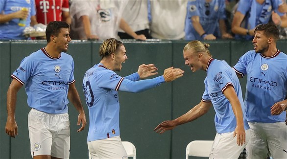 هالاند: مستمتع بشراكتي مع غريليش