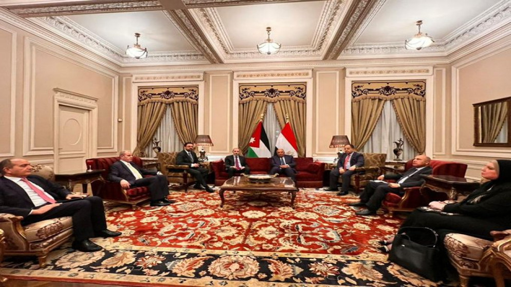 مشاورات أردنية مصرية في إطار عملية