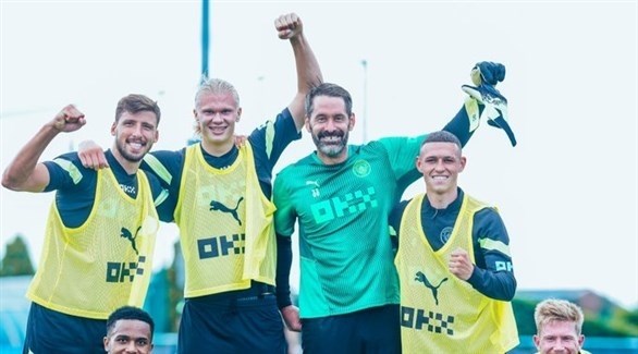 هالاند موهبة جديدة في ملعب السيتي