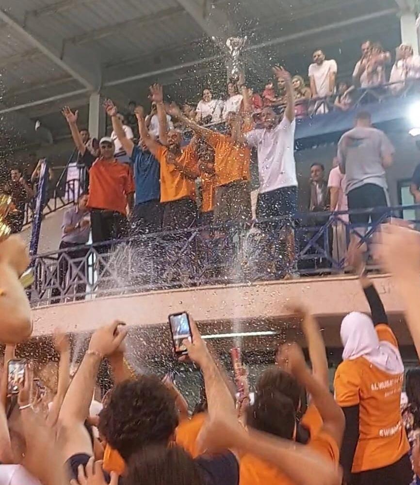 الحسين للشباب يحصد المركز الاول في