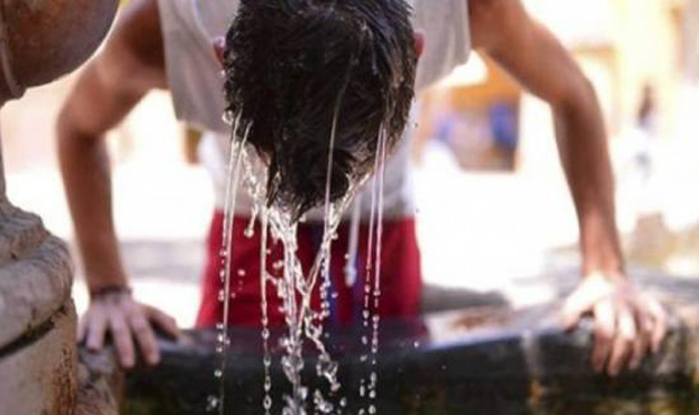 استمرار تأثير الكتلة الهوائية الحارة على