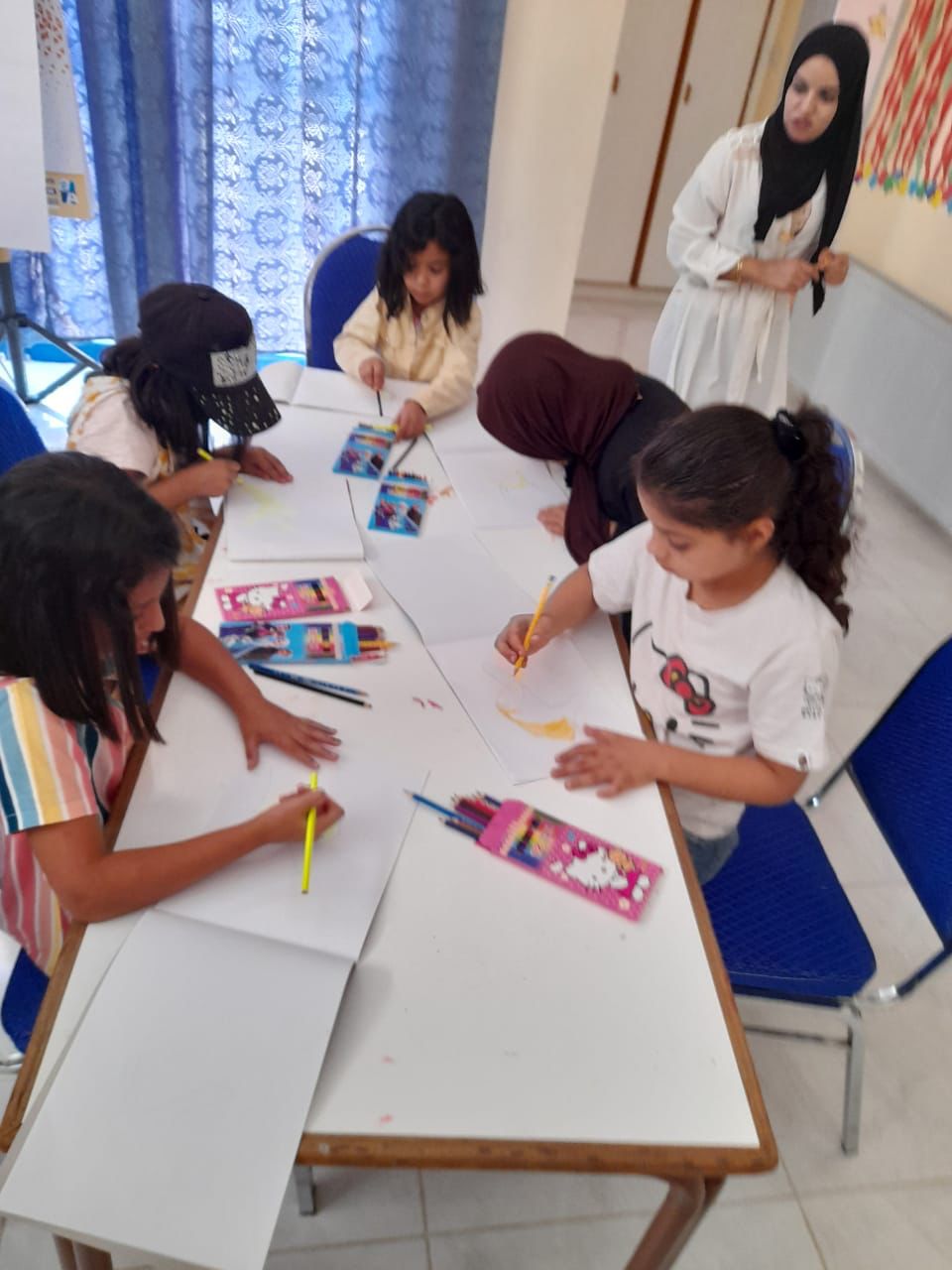 المفرق: اتحاد الجمعيات يختتم دورة الرسم